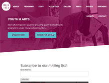 Tablet Screenshot of mainidea.org